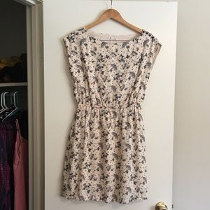 ModCloth “Tulle” umbrella-print dress
